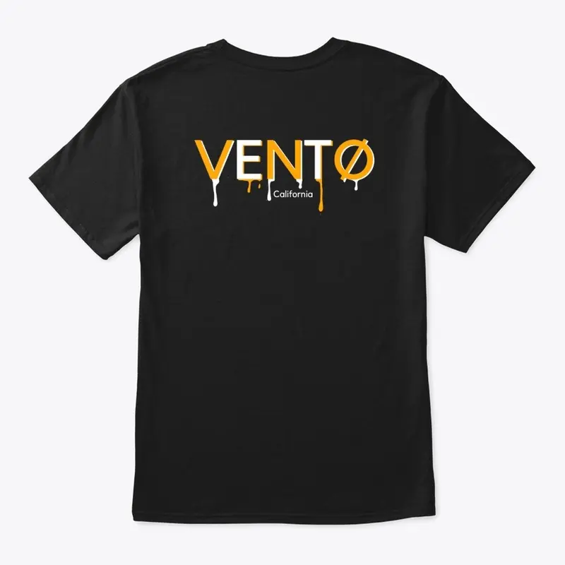 DOUBLE SIDED Vento Classic Black Tee